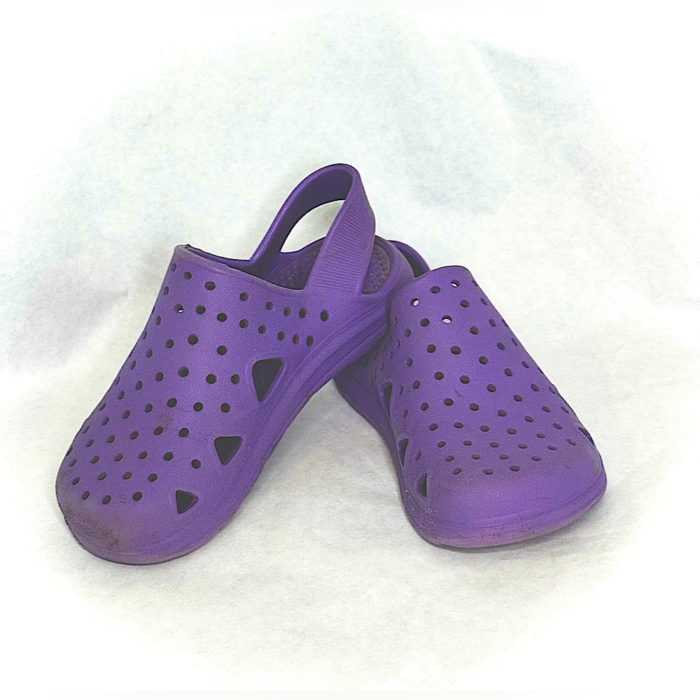 Purple Slip-On Clogs From Totes